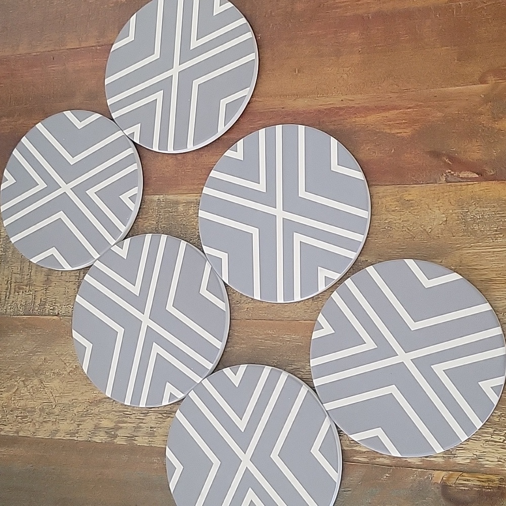 Ceramic coasters
